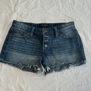 Lucky Brand Women's Distressed Blue Jean Shorts